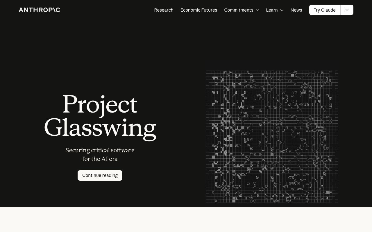 Anthropic Project Glasswing — Claude Mythos Previewを活用した脆弱性発見プログラム